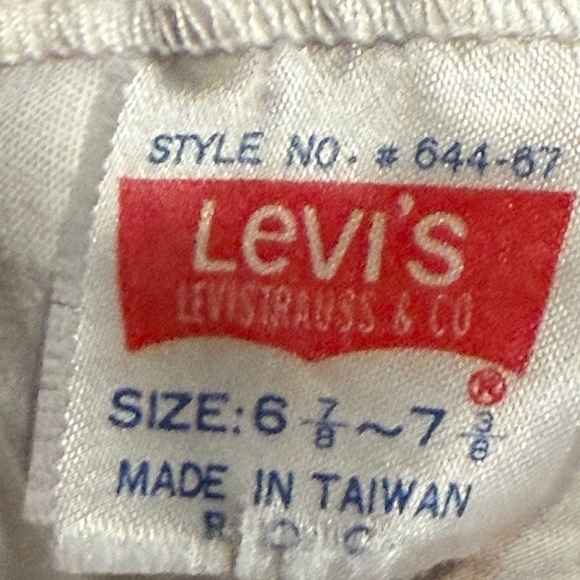 Vintage Levi’s 1984 Olympics Hat | Red & Blue Stripe Cap OS 6 7/8–7 3/8‎ - Picture 11 of 12